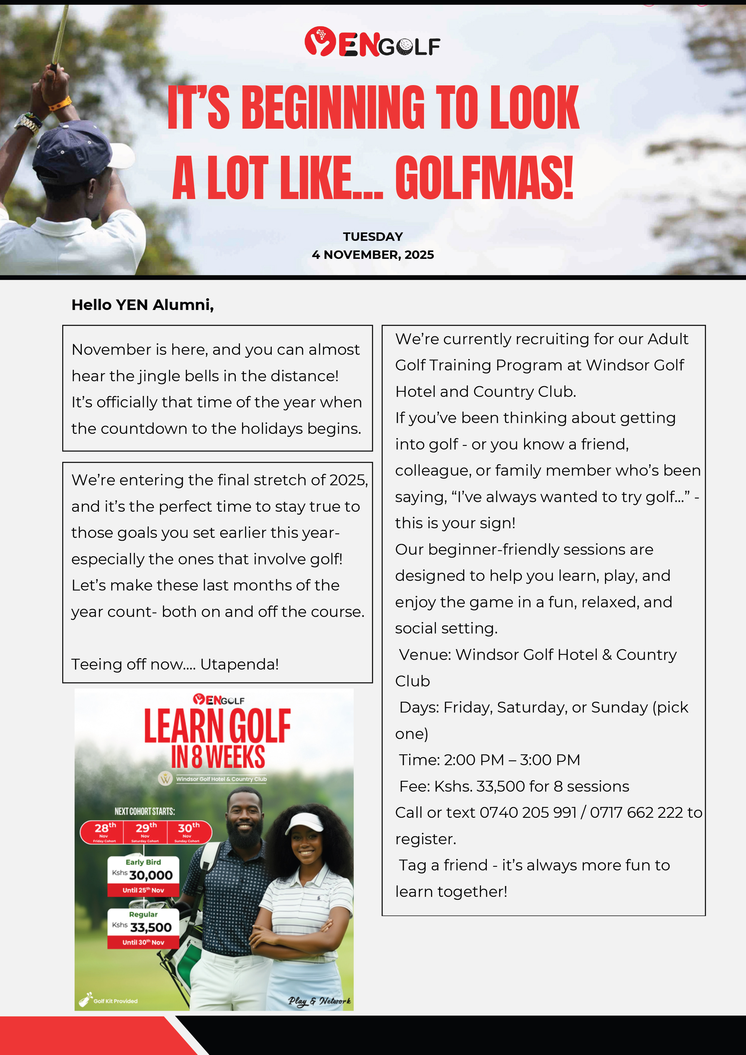 2025-11- November Newsletter